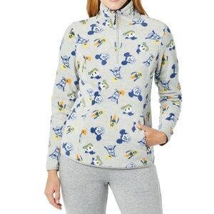 Amazon Essentials Disney Women's Polar Fleece Full-Zip Mock Jacket, size XS NWT
